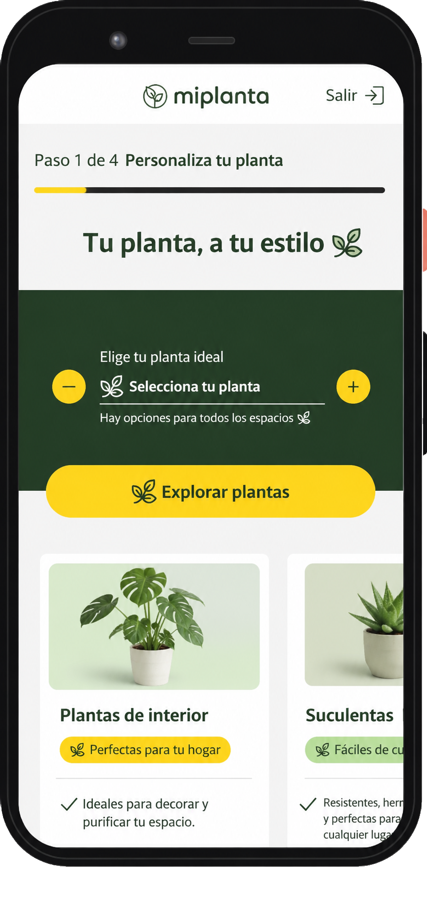 Proceso de solicitud de tarjeta en la App